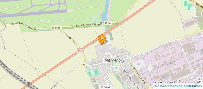 localisation de l'entreprise SMR-SECURITE à MITRY-MORY