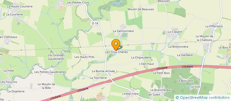 localisation de l'entreprise SMR TP  VAIR-SUR-LOIRE