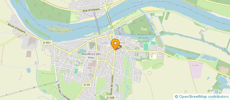 localisation de l'entreprise SMRB à SULLY-SUR-LOIRE