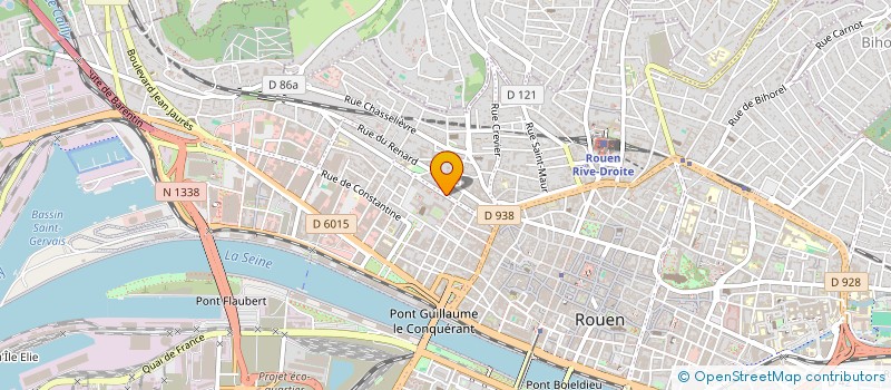 localisation de l'entreprise SMRF à ROUEN