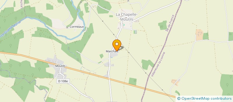 localisation de l'entreprise SMRFO à LA CHAPELLE-MOUTILS