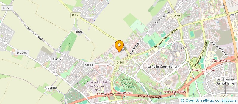 localisation de l'entreprise SMRG - SOCIETE DE MACONNERIE ET RAVALEMENT GENERAL  SAINT-CONTEST