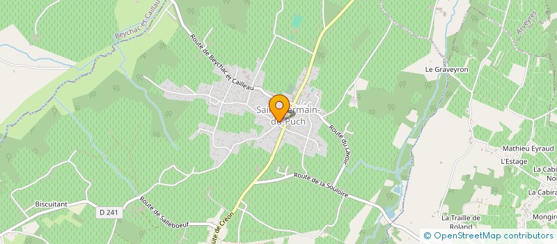 localisation de l'entreprise SMS  SAINT-GERMAIN-DU-PUCH