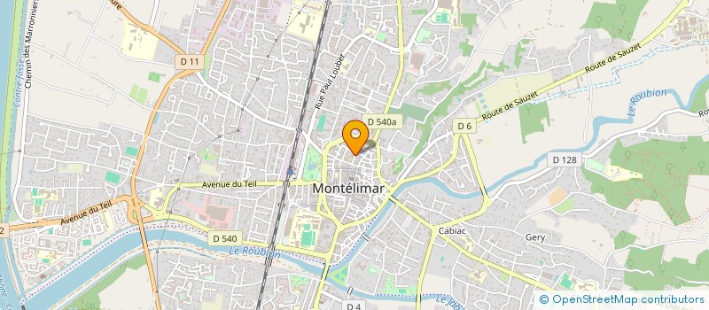 localisation de l'entreprise SMS à MONTELIMAR