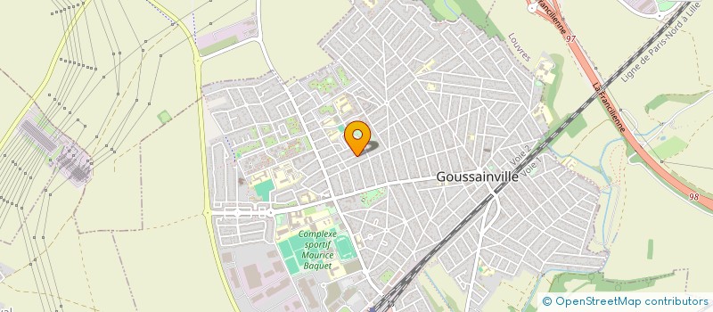 localisation de l'entreprise SMS  GOUSSAINVILLE