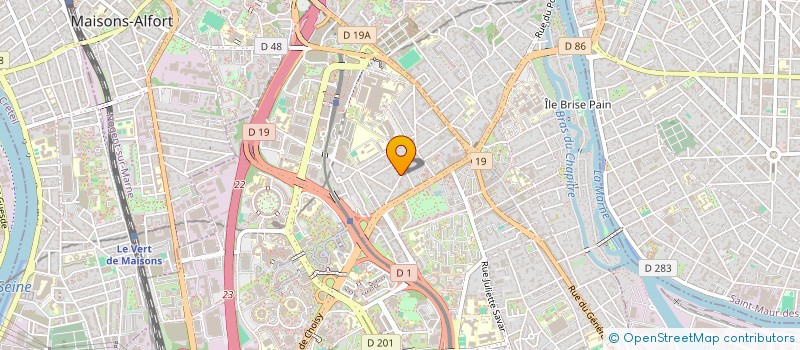 localisation de l'entreprise SMS  CRETEIL