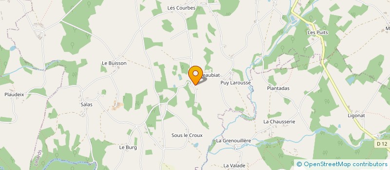localisation de l'entreprise SMS à LINARDS