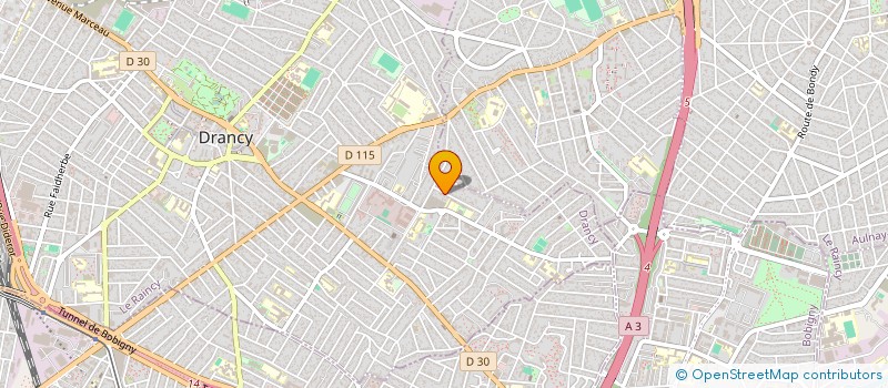 localisation de l'entreprise SMS ALPHA à DRANCY