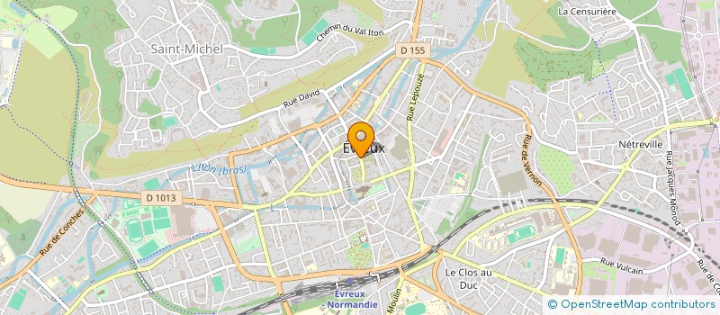 localisation de l'entreprise SMS BAT à EVREUX