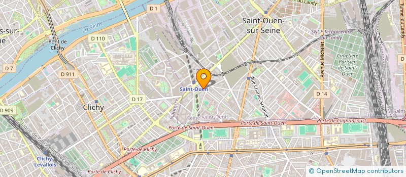 localisation de l'entreprise SMS & COMPAGNIE à SAINT-OUEN-SUR-SEINE