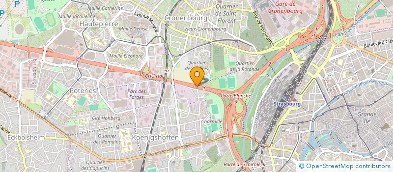 localisation de l'entreprise SMS CONSULTING à STRASBOURG
