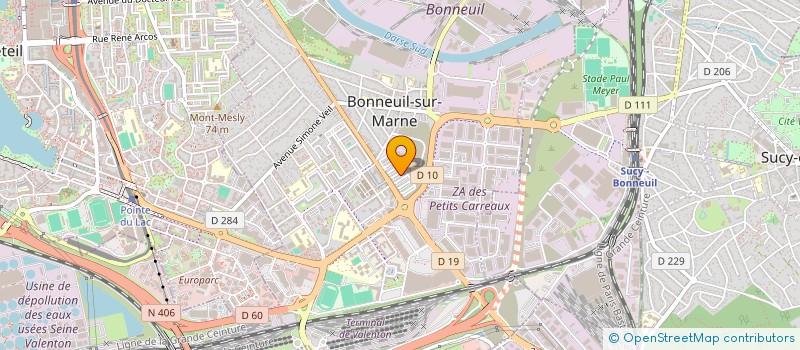 localisation de l'entreprise SMS ENERGY BTP  BONNEUIL-SUR-MARNE