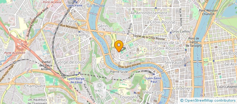 localisation de l'entreprise SMS FRANCE à LYON