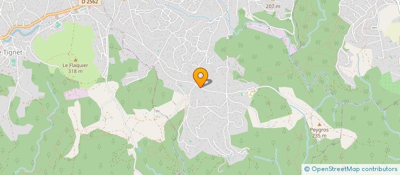 localisation de l'entreprise SMS IN SITU  PEYMEINADE