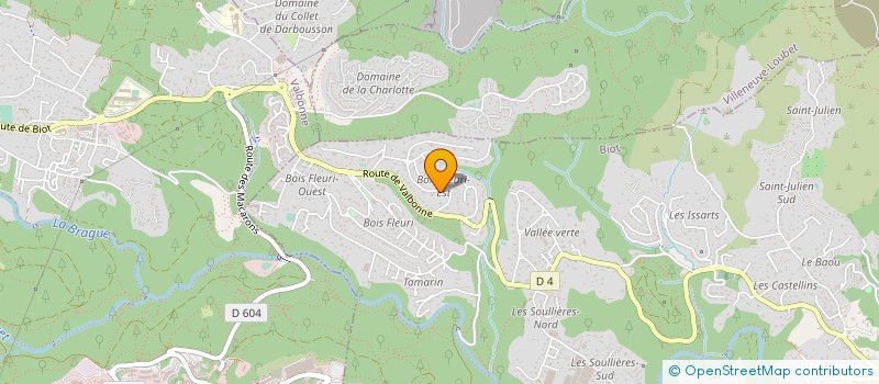 localisation de l'entreprise SMS SOLS MARBRE SOLUTION à BIOT