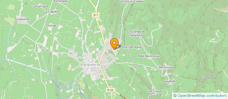 localisation de l'entreprise SMS & TRIP  VACQUEYRAS