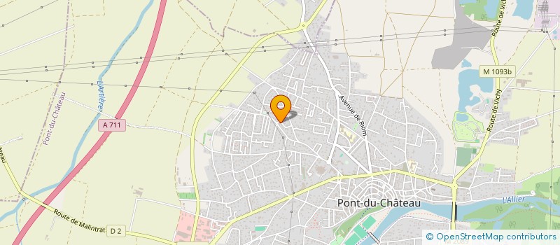 localisation de l'entreprise SMS VTC  PONT-DU-CHATEAU