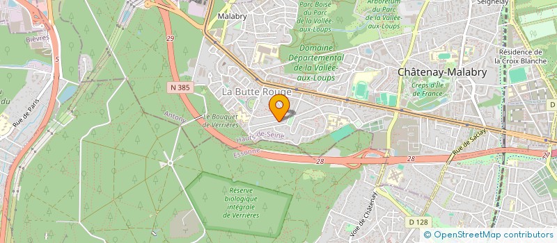 localisation de l'entreprise SMSAMPLEX HOLDING à CHATENAY-MALABRY
