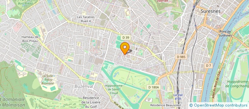 localisation de l'entreprise SMSB TRANSPORT à SURESNES