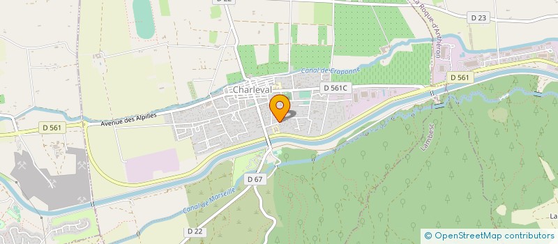 localisation de l'entreprise SMSC à CHARLEVAL
