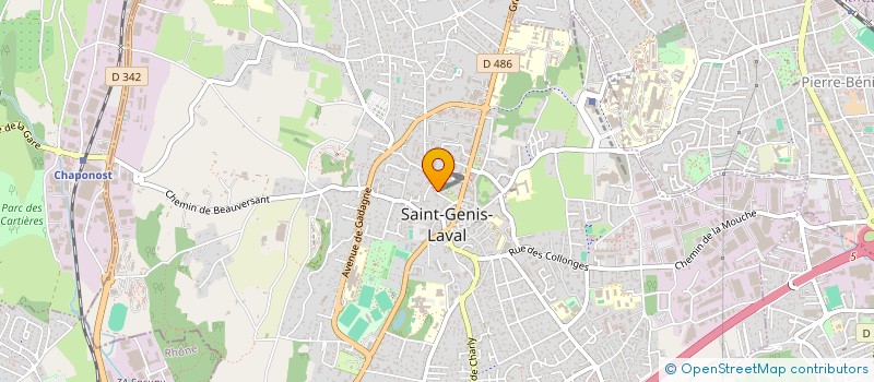 localisation de l'entreprise SMSF69  SAINT-GENIS-LAVAL