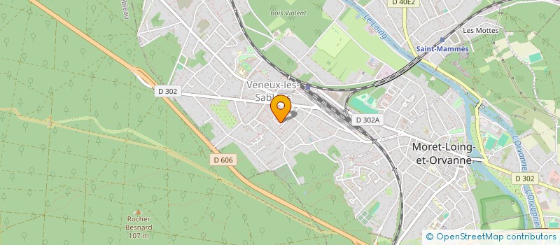 localisation de l'entreprise SMSO BED  MORET-LOING-ET-ORVANNE