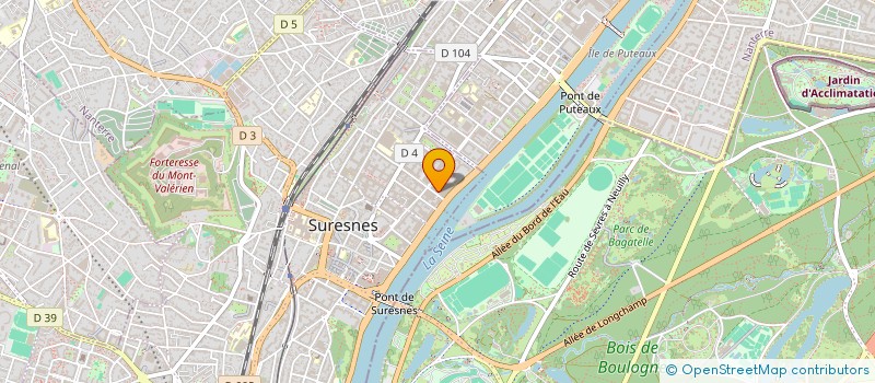 localisation de l'entreprise SMSW à SURESNES