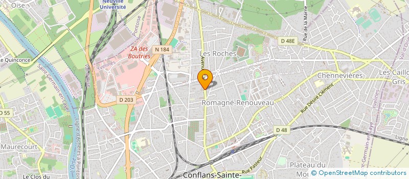 localisation de l'entreprise SMT  CONFLANS-SAINTE-HONORINE