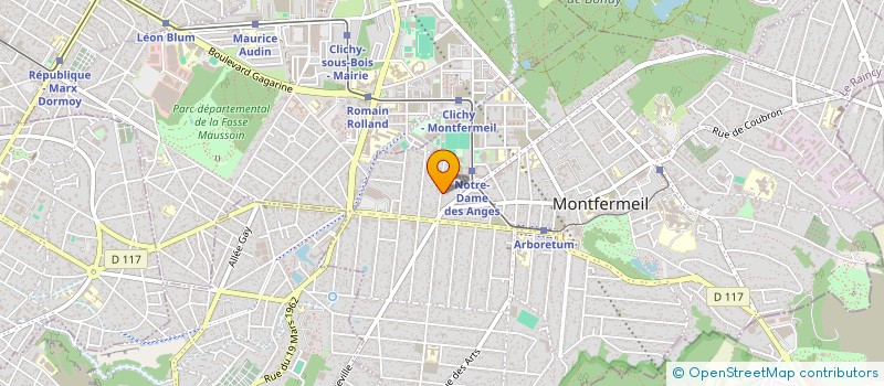 localisation de l'entreprise SMT à MONTFERMEIL
