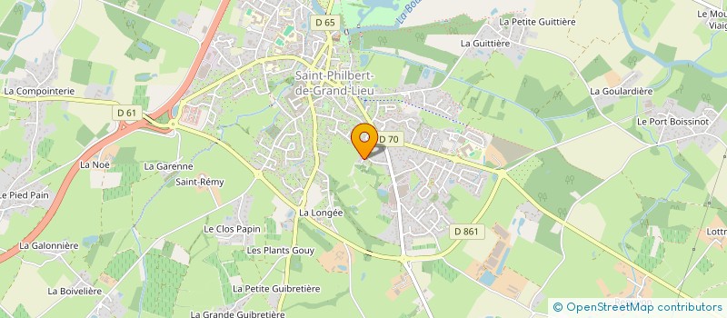 localisation de l'entreprise SMT  SAINT-PHILBERT-DE-GRAND-LIEU