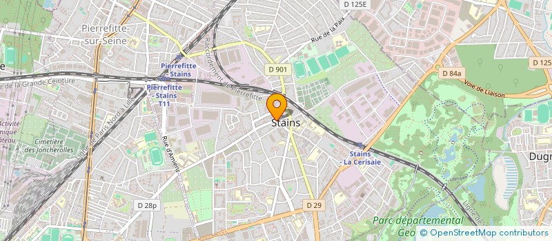 localisation de l'entreprise SMT à STAINS