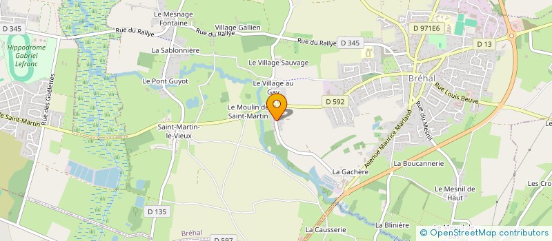 localisation de l'entreprise SMT  BREHAL