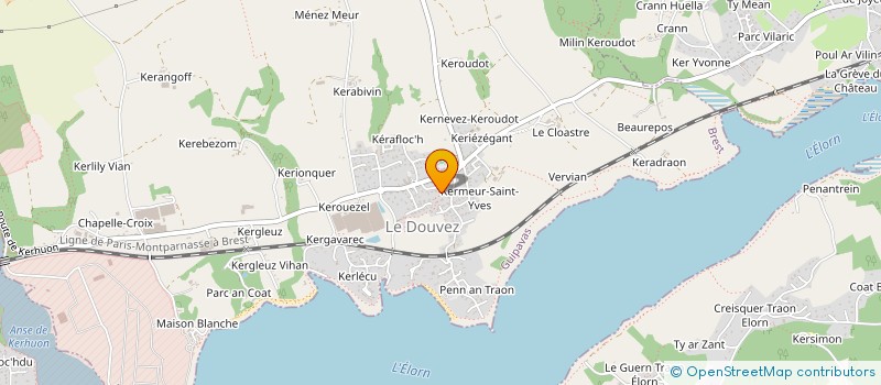 localisation de l'entreprise SMT INVEST  GUIPAVAS