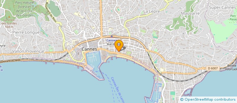 localisation de l'entreprise SMT MARLEY'S à CANNES