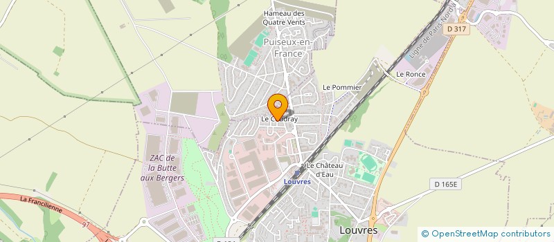 localisation de l'entreprise SMT NAVY TRANSPORT  LOUVRES