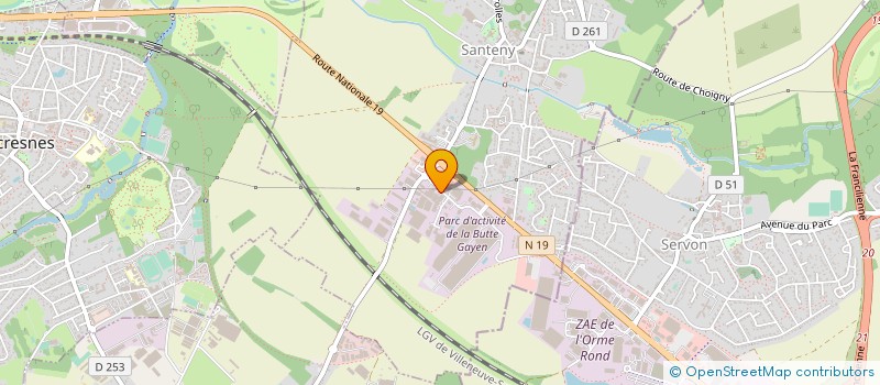 localisation de l'entreprise SMT SOCIETE DE MAINTENANCE ET DE TUYAUTERIE à SANTENY