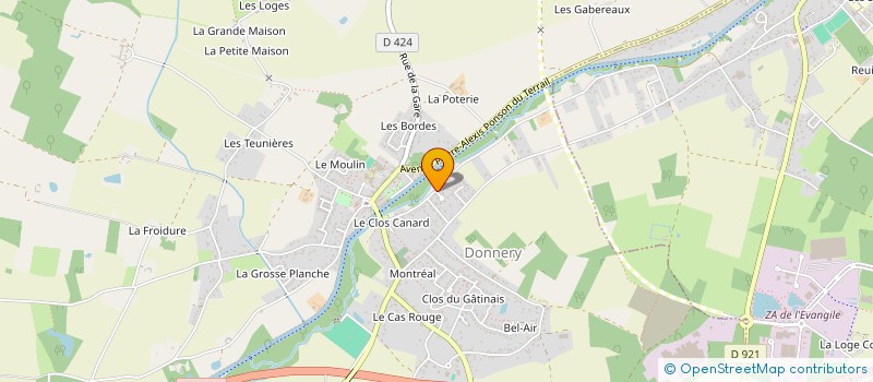 localisation de l'entreprise SMTA IT à DONNERY