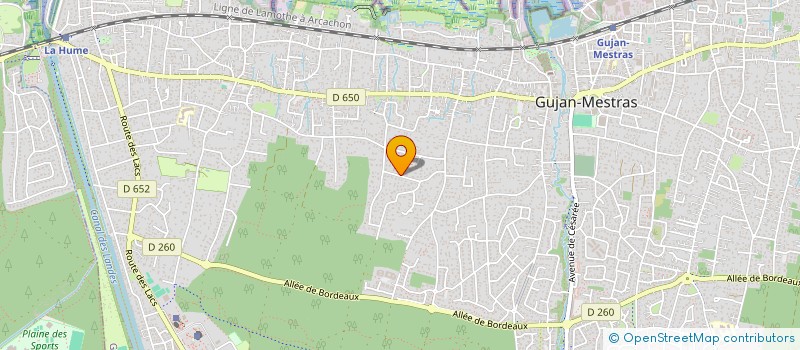 localisation de l'entreprise SMTC à GUJAN-MESTRAS