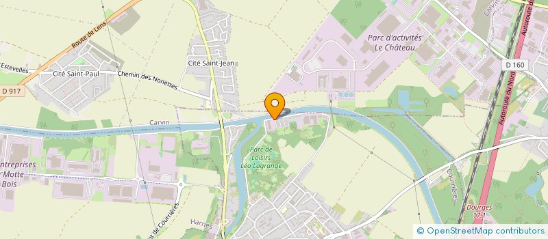 localisation de l'entreprise SMTI DP à COURRIERES