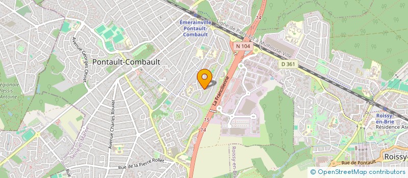 localisation de l'entreprise SMTJ à PONTAULT-COMBAULT
