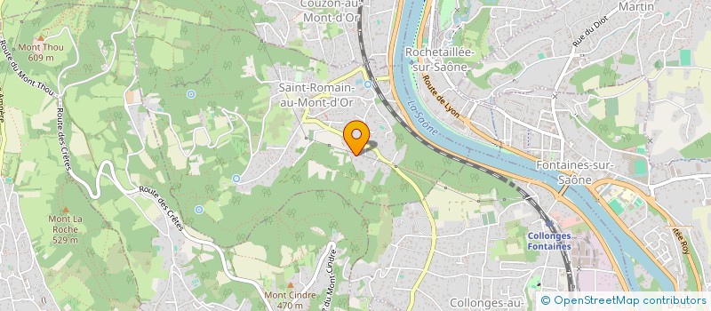 localisation de l'entreprise SMTL 1400  SAINT-ROMAIN-AU-MONT-D'OR