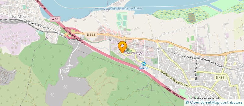 localisation de l'entreprise SMTP  CHATEAUNEUF-LES-MARTIGUES