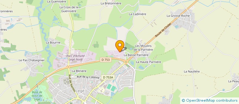 localisation de l'entreprise SMTP  LEGE