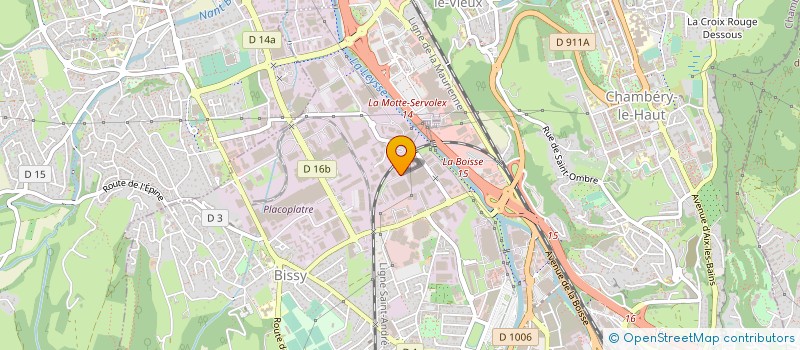 localisation de l'entreprise SMTR à CHAMBERY