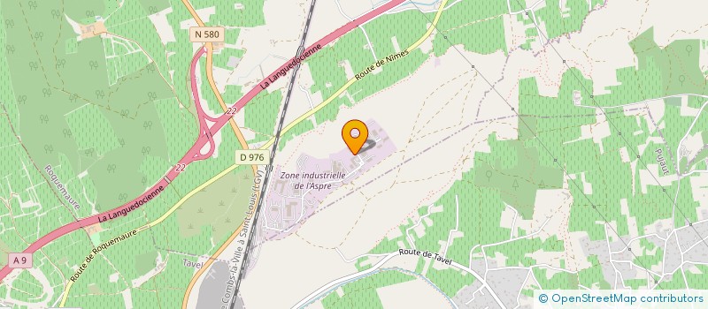 localisation de l'entreprise SMU  ROQUEMAURE