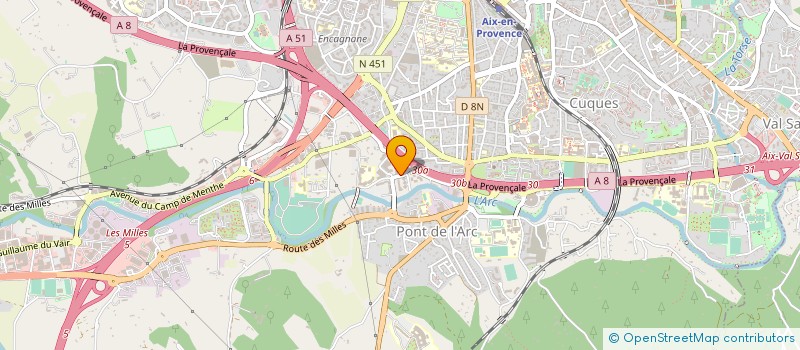 localisation de l'entreprise SMUDIS à AIX-EN-PROVENCE