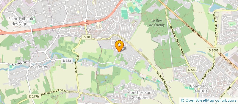 localisation de l'entreprise SMURF  CONCHES-SUR-GONDOIRE