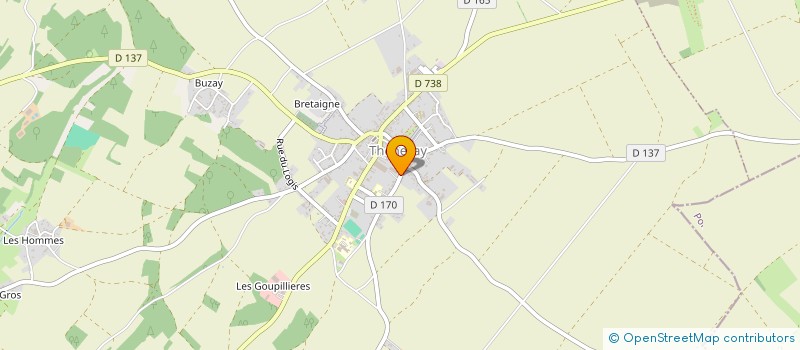 localisation de l'entreprise SMURFIT WESTROCK POITOU CARTONS à THENEZAY