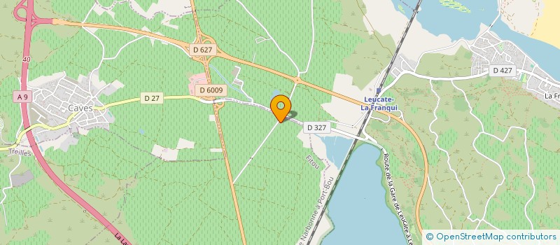 localisation de l'entreprise SMV à FITOU