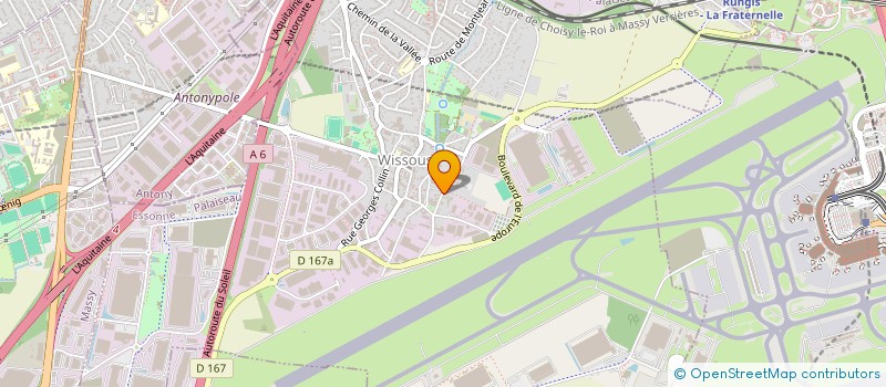 localisation de l'entreprise SMV à WISSOUS